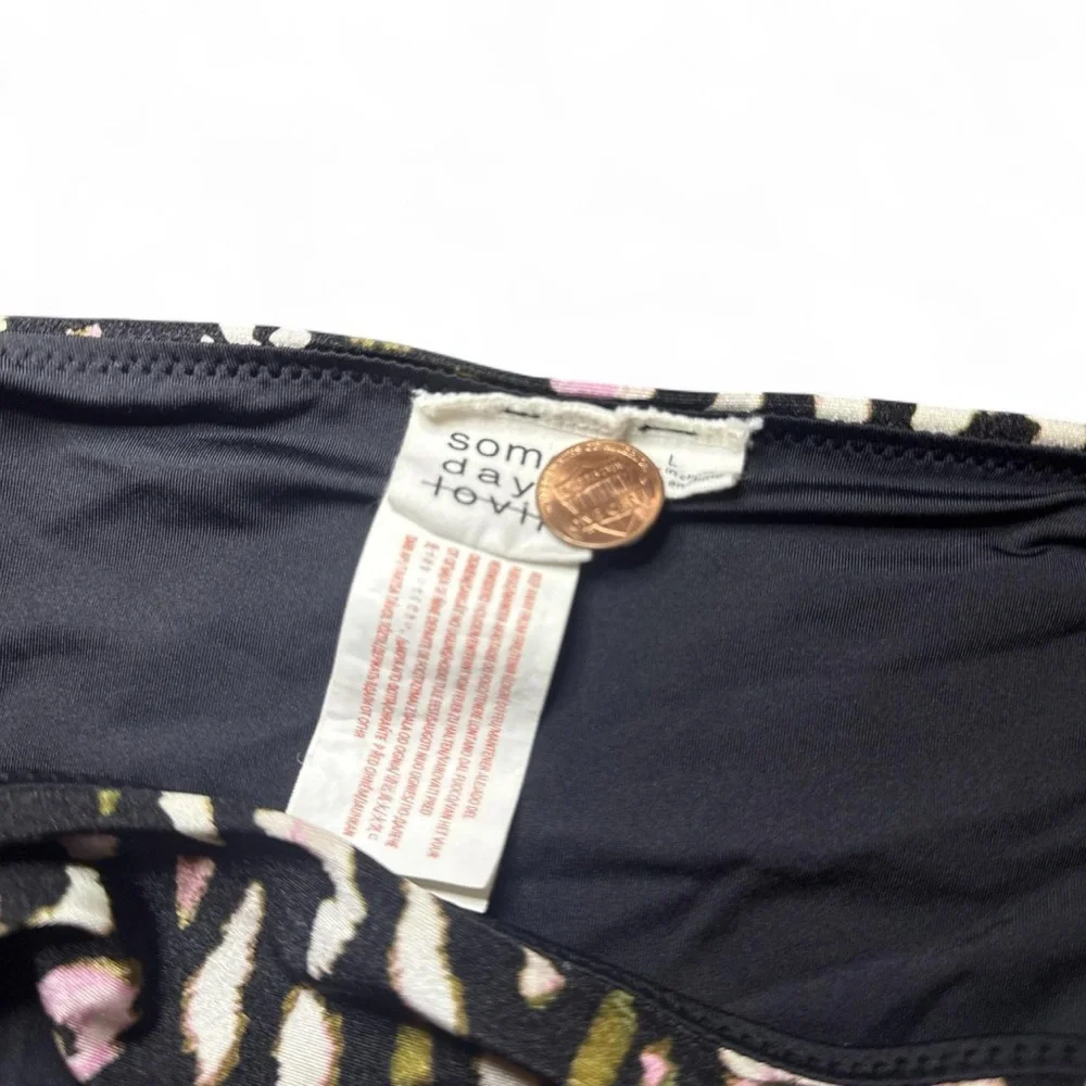 NEW Somedays Lovin Through The Wild 90s Y2K Leopard Print Bikini Set — LARGE